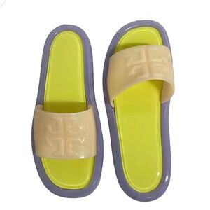 Tory Burch Bubble Jelly Slides sandals sz 9
